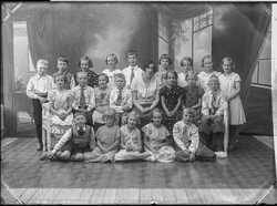Wera Karlson skolgr. 1934 - klicka f�r att f�rstora