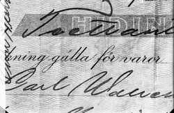 Landsfiskal Blomkvist, kopia av v�xlar - klicka f�r att f�rstora