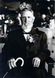 Portr�tt av Erik Wilhelm Johansson, f�dd 1847 d�d 1931 - klicka f�r att f�rstora