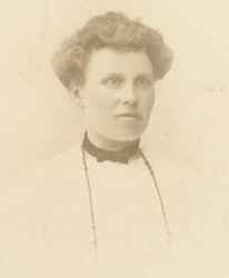 Alma Olsson fdd 14 augusti 1872, syster till Amanda Olsson i Vekhyttan och Carl Olsson i Vekhyttan - klicka fr att frstora