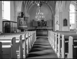 Eklund, interi�r Edsbergs kyrka - klicka f�r att f�rstora