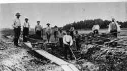 Rallare bygger Svart�banan troligen genom Gropen - klicka f�r att f�rstora