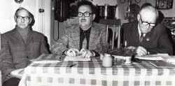Biodlare Artur Nilsson, Evald Lindstr�m, Elov Rehnberg - klicka f�r att f�rstora
