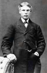 Portr�tt av Adolf Edlund i unga �r - klicka f�r att f�rstora