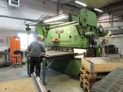 Verkstadshallen vid K�be-Mattan - klicka f�r att f�rstora