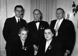 Sigurd Paulsson, Harry Eriksson, Hilding Hedgren, Karin Andersson, Hilda Qvarforth - klicka f�r att f�rstora