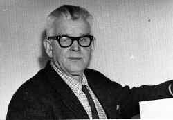 Portrt�tt av Erik Johansson var ordf�rande i kommunaln�mnden fram till 1968 - klicka f�r att f�rstora