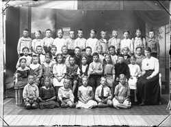Rakel Andersson �stra skolan 1918 - klicka f�r att f�rstora
