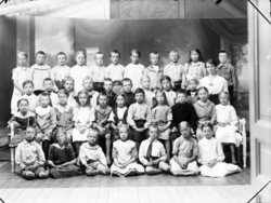 Rakel Andersson �stra skolan 1918 - klicka f�r att f�rstora