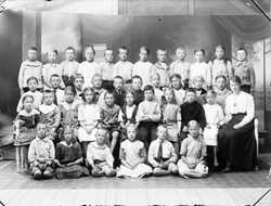 Rakel Andersson �stra skolan 1918 - klicka f�r att f�rstora