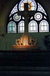 Altaruppsatsen i Skagershults kyrka - klicka f�r att f�rstora