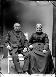 Anna och Carl janson, Dams�ter, f�r�ldrar till Sophie Janson. - klicka f�r att f�rstora