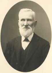 Urmakaren Anders Gustaf Andersson i Fjugesta, f�dd 1843 och d�d 1925 - klicka f�r att f�rstora