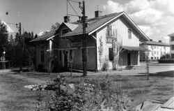 Stationshuset i Fjugesta - klicka f�r att f�rstora